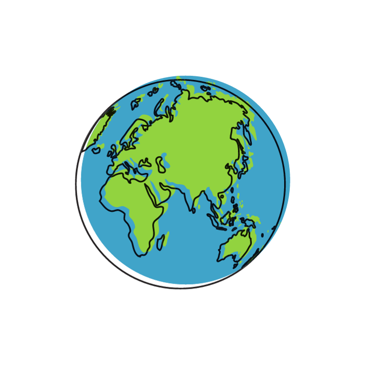 asia globe