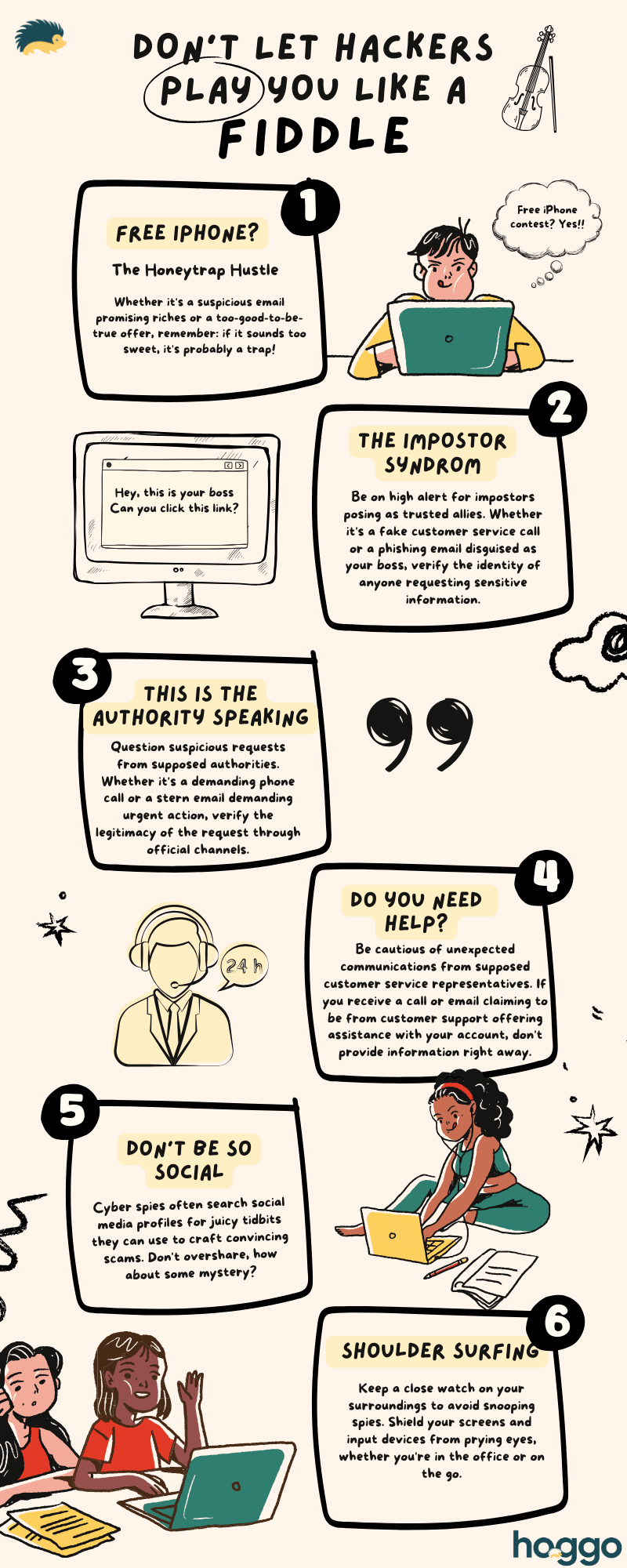 Don't let hackers play you like a fiddle